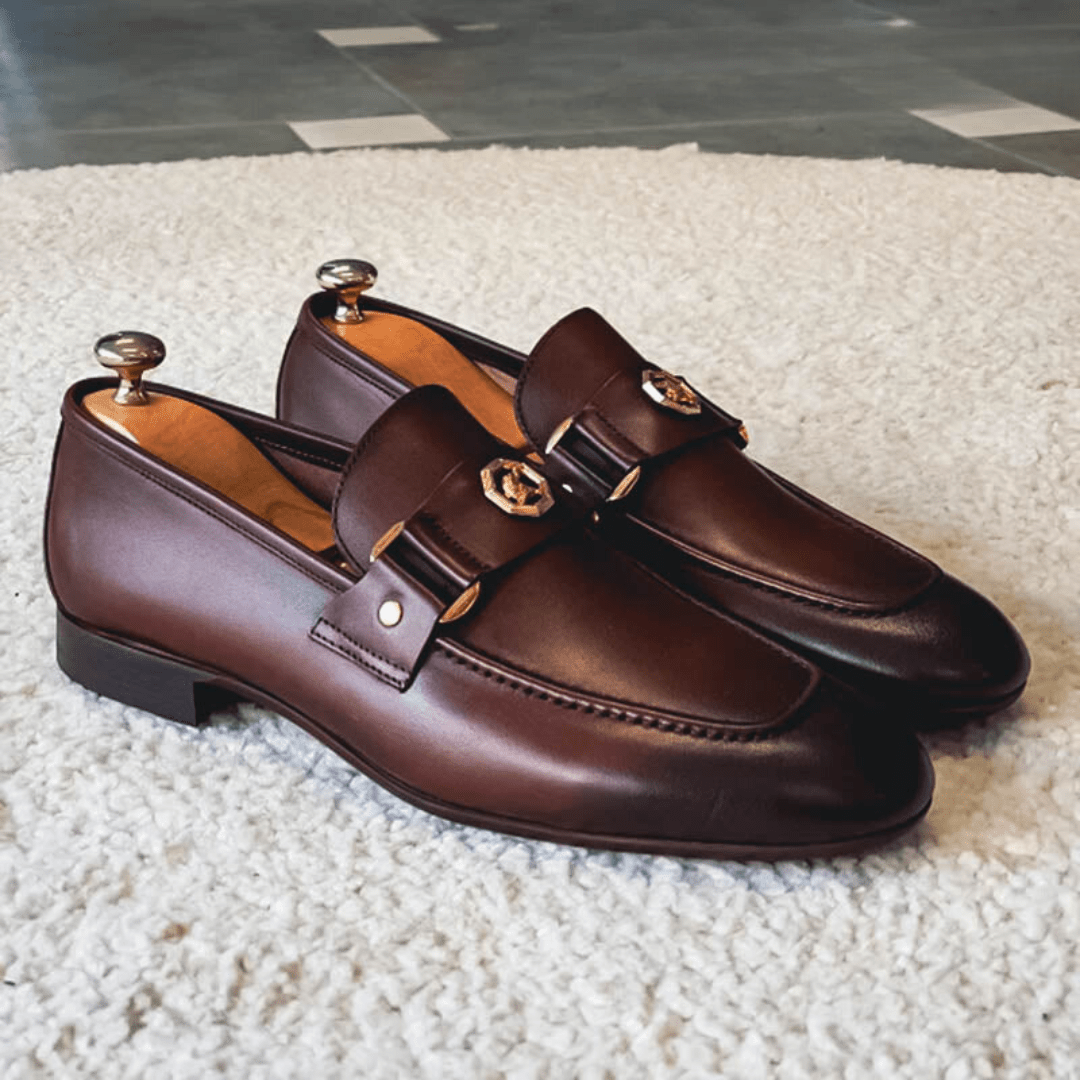 Andreas | Herre Klassiske Vinter Loafers i Kunstlæder