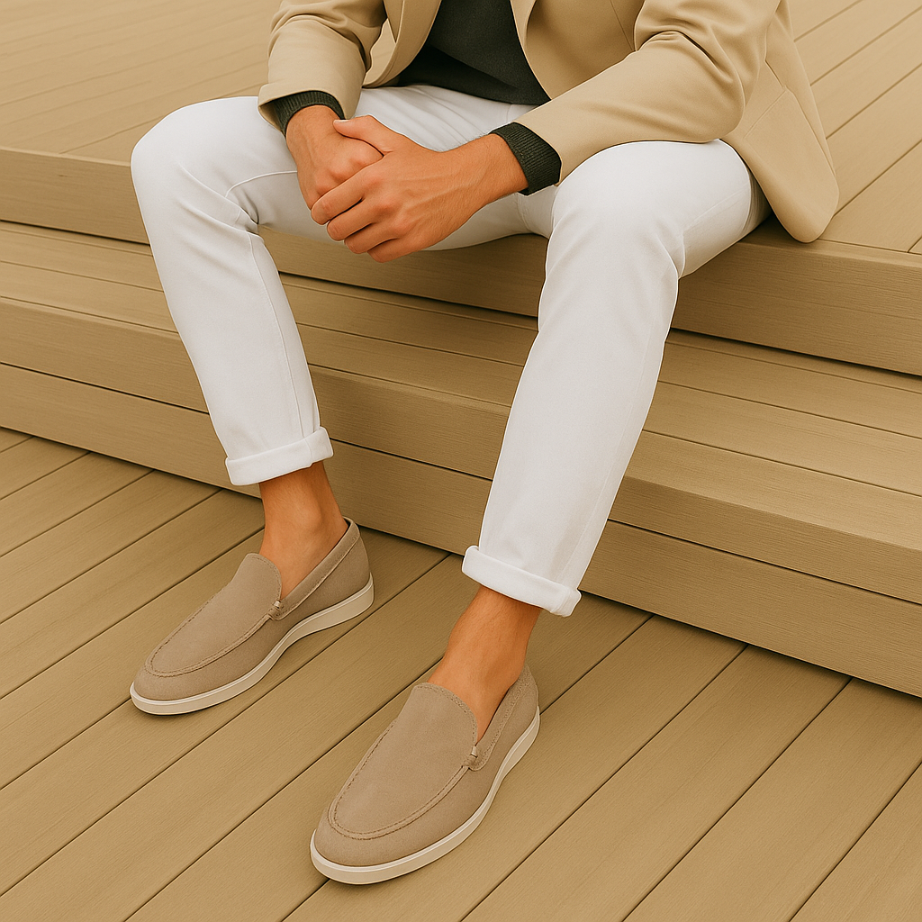 William™ | Klassiske ruskind loafers