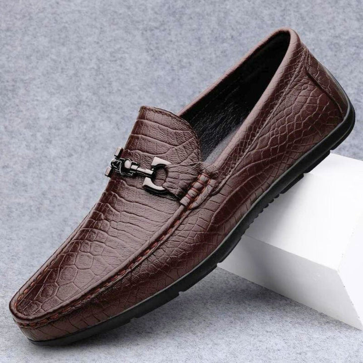 Preben | Herre Vinter PU Læder Slip-On Loafers