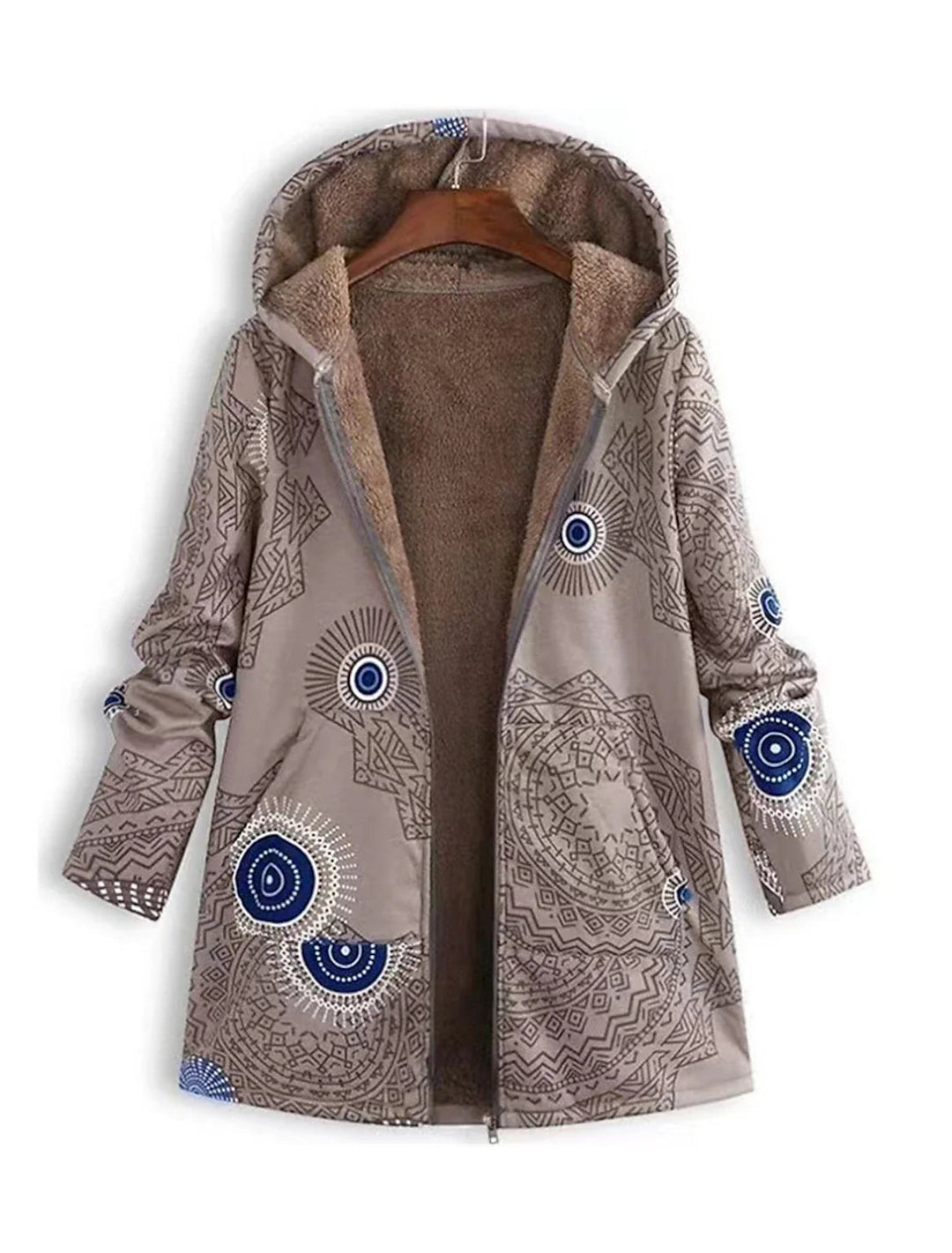Vera | Varm og blød parka med lommer