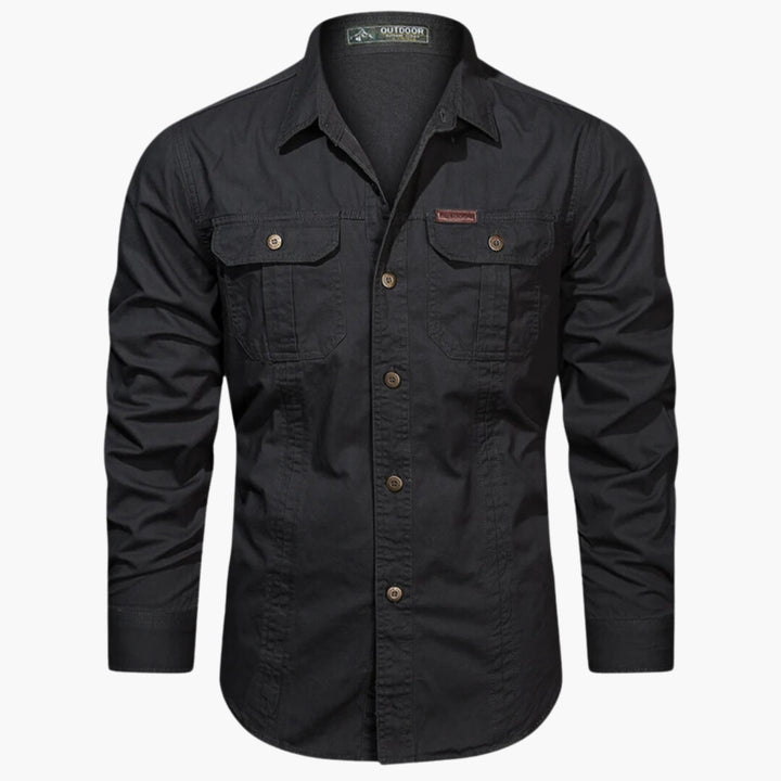 Loke | Stilfuld Casual Skjorte med Knapper