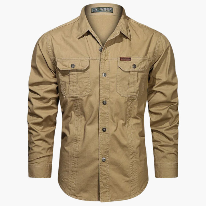 Loke | Stilfuld Casual Skjorte med Knapper