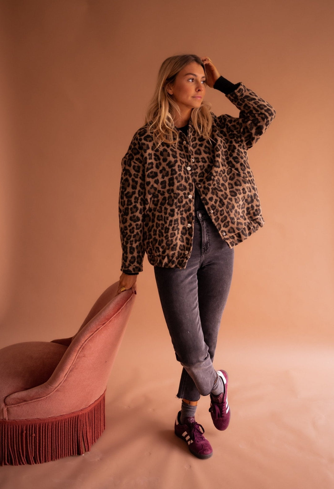 Charlene™ | Trendy leopardjakke