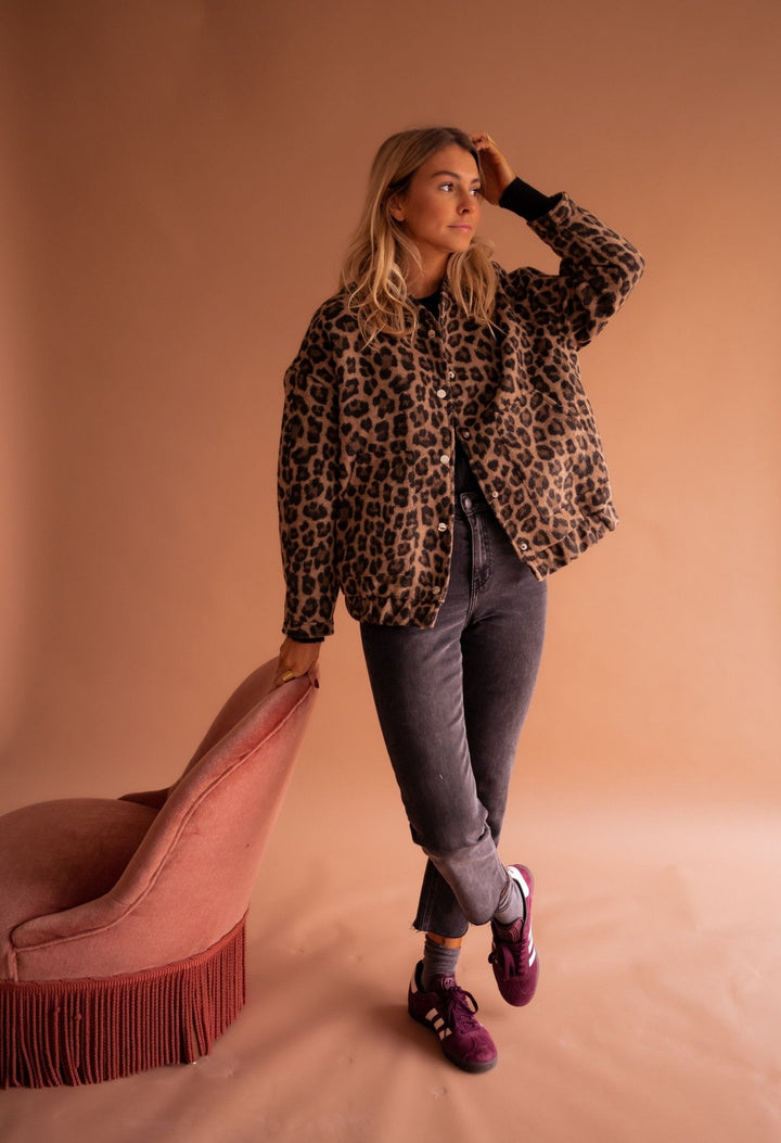 Charlene™ | Trendy leopardjakke