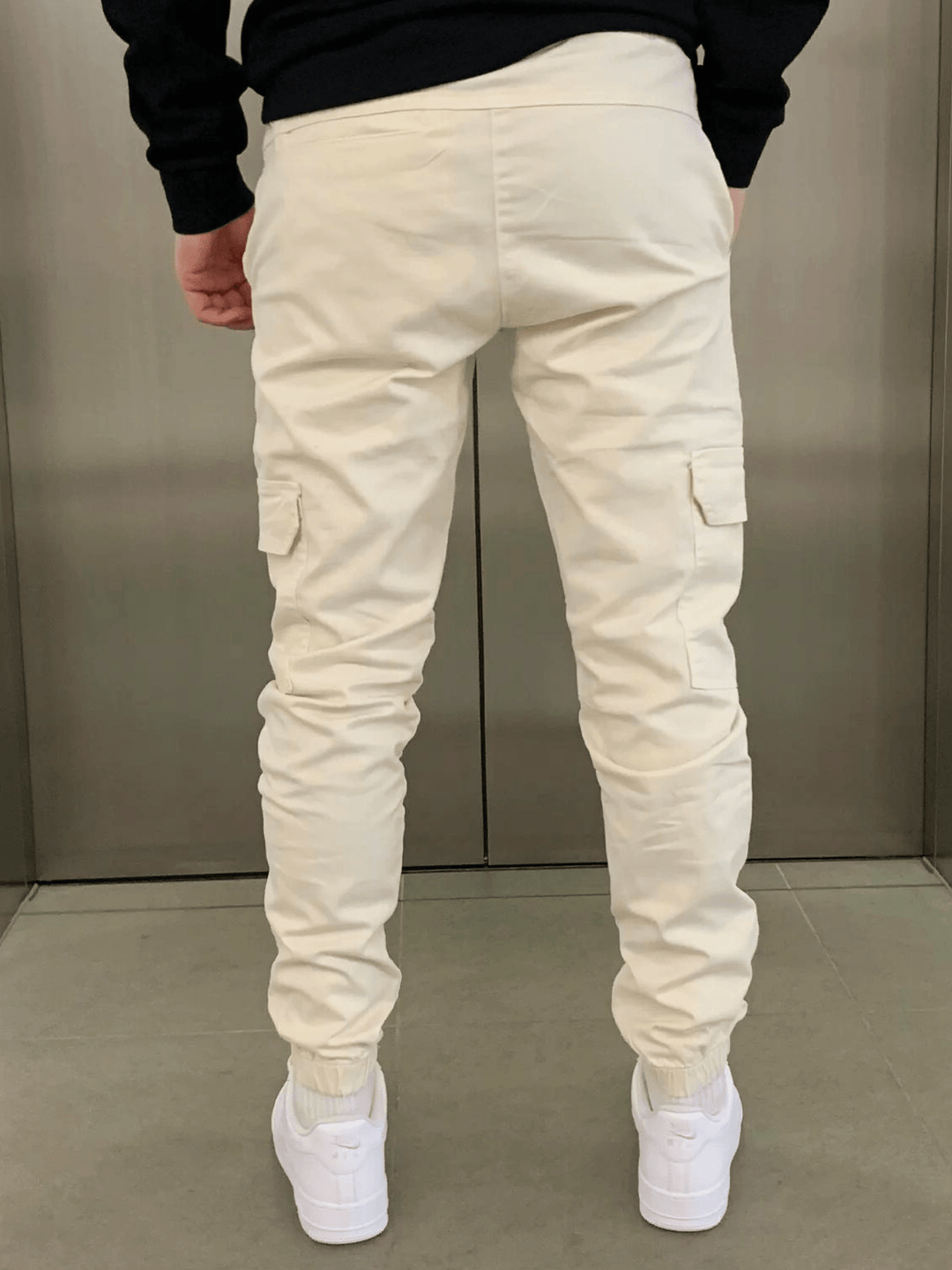 Steffen | Behagelige Herre Jogger Cargo Bukser Til Hverdagsbrug