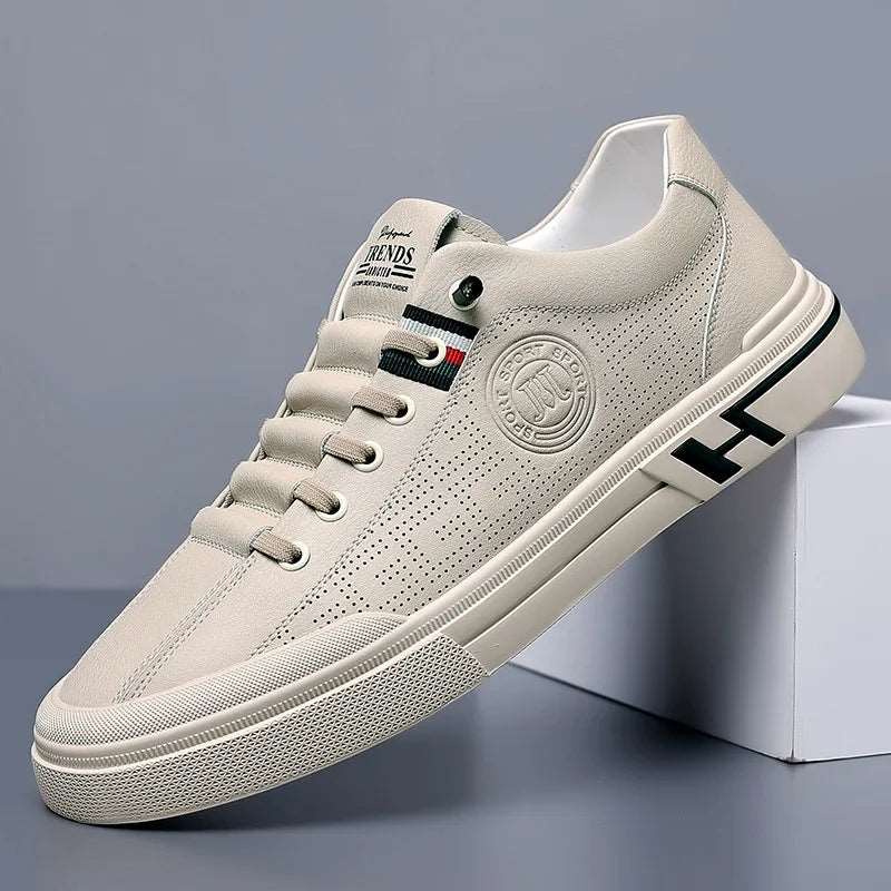 Kenneth | Herre Vinter Sneakers med Perforeret Design