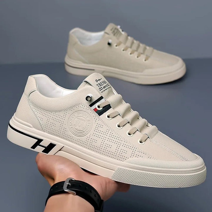 Kenneth | Herre Vinter Sneakers med Perforeret Design