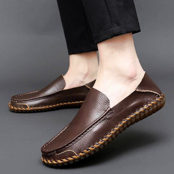 Noah | Herre Vinter Slip-On Sko med Blød Skridsikker Sål