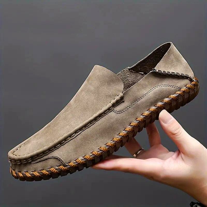 Noah | Herre Vinter Slip-On Sko med Blød Skridsikker Sål