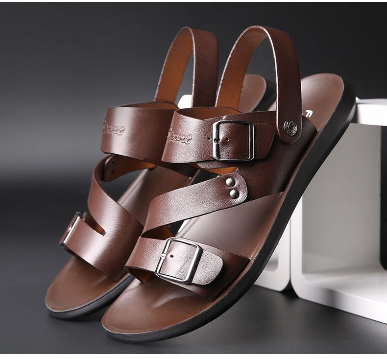 Andreas | Stilfulde Sandaler med Spænderem