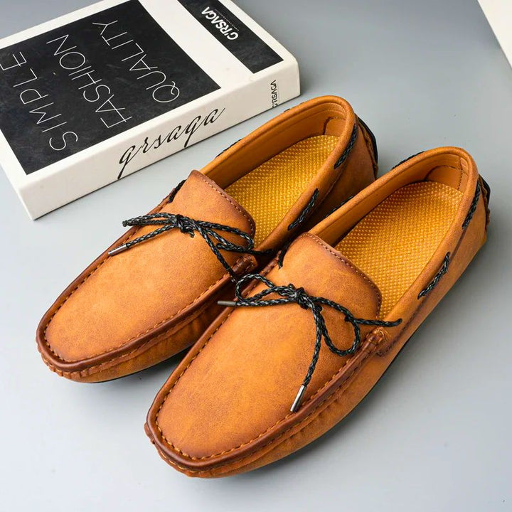 Rasmus | Herre Vinter Slip-On Loafers med Rebdetalje