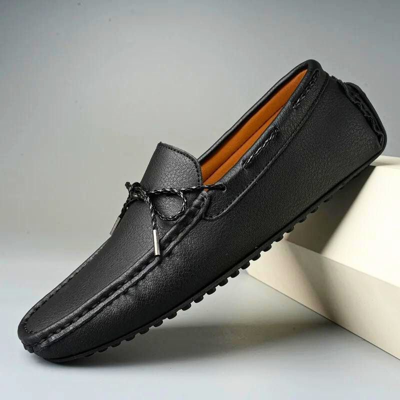 Rasmus | Herre Vinter Slip-On Loafers med Rebdetalje