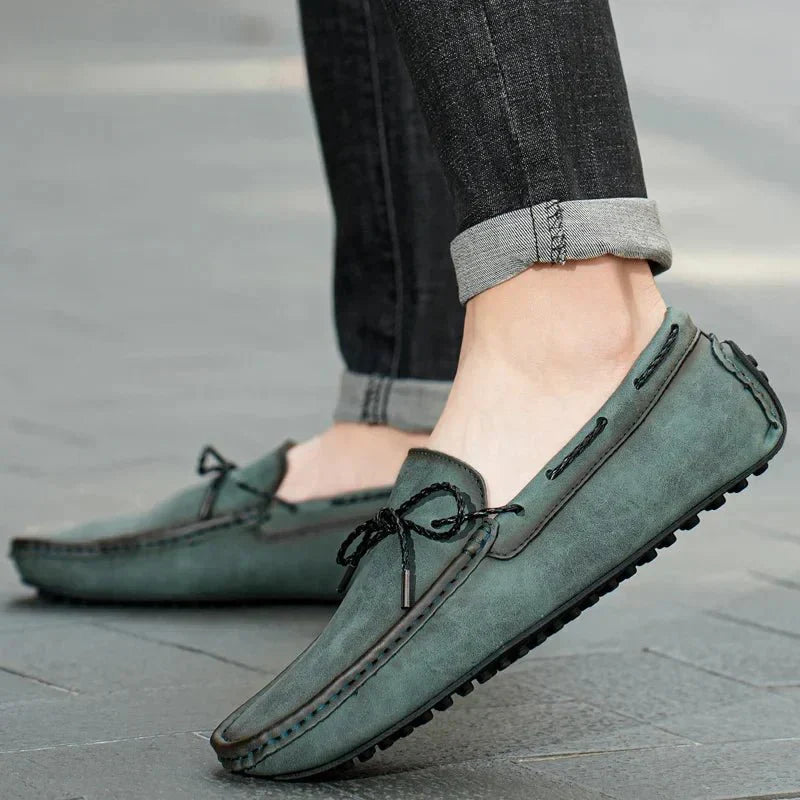 Rasmus | Herre Vinter Slip-On Loafers med Rebdetalje