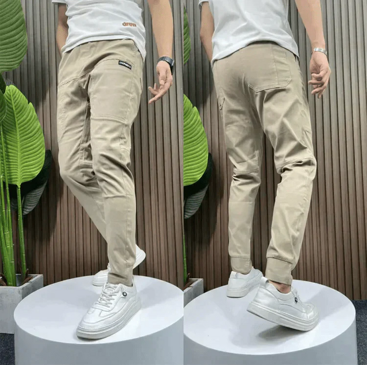 Esben | Herre Vinter Streetwear Jogger Bukser med Tapered Pasform