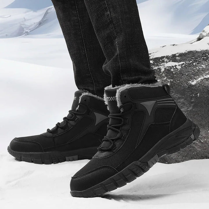 Carsten | Herre Vinter Snøresneakers med Mesh Overdel