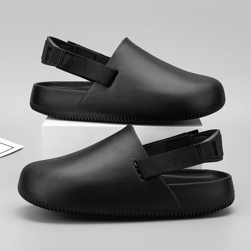 Jacob | Herre Vinter Slip-On Sandaler med Justerbar Rem