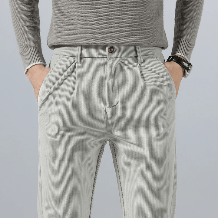 Frederik | Behagelige Herre Trendy Slim-Fit Bukser